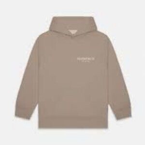 ESSENTIALS FOG HOODIE 2022 | DESERT TAUPE | M | OVERSIZED | MSRP $120 | NWT